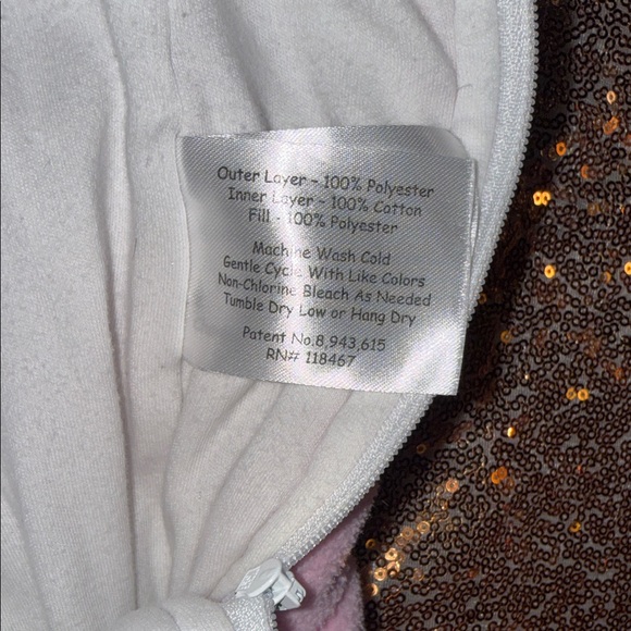 Baby Merlin's Magic Sleepsuit Pink Fleece One Piece - Picture 5 of 5